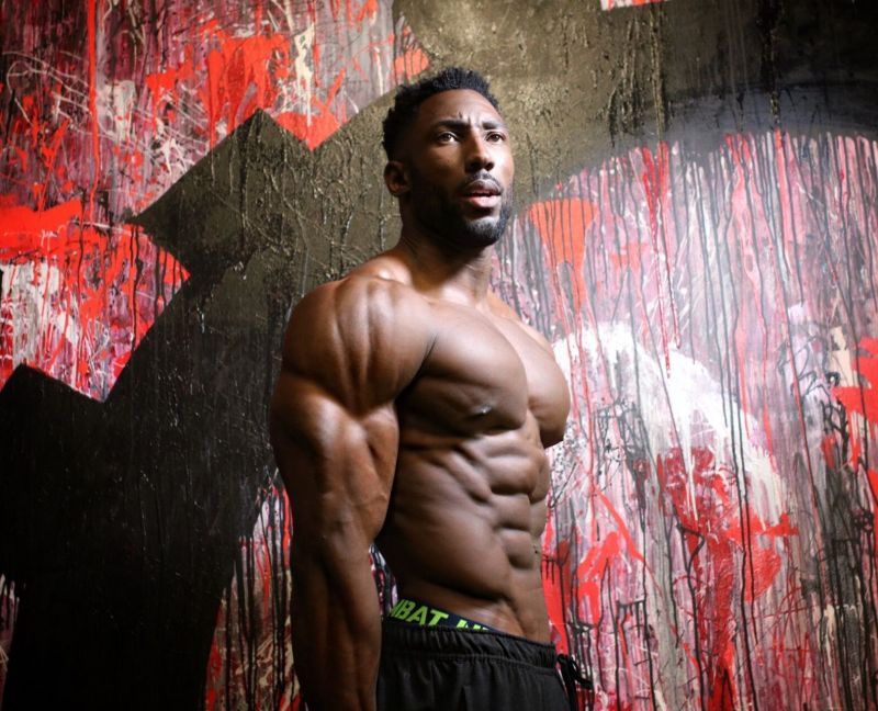 Nduka is RIPPED!