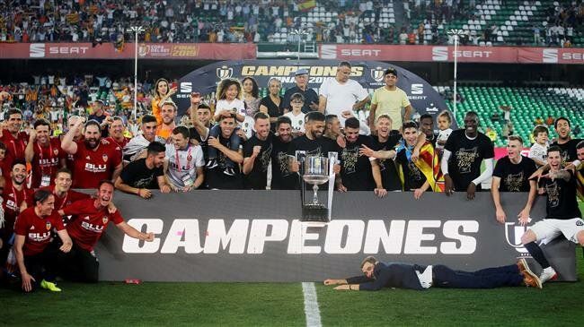 Valencia beat Barcelona in the Copa del Rey final last season.