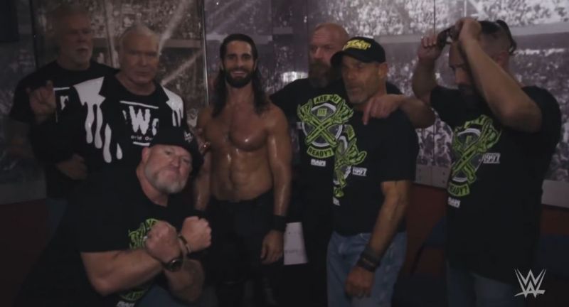 Rollins with DX and nWo