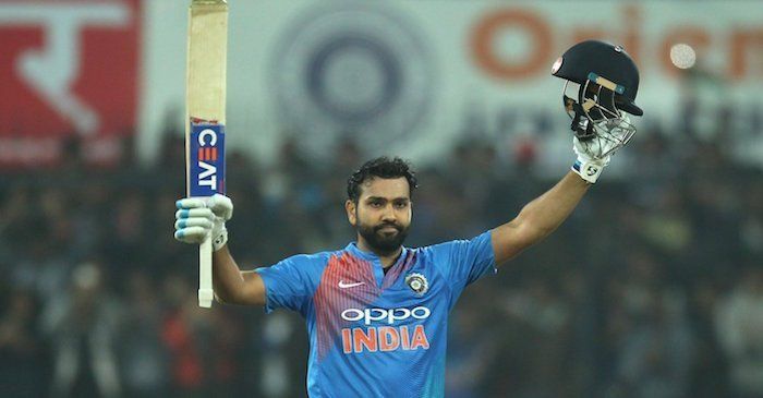 Rohit has four T20I centuries