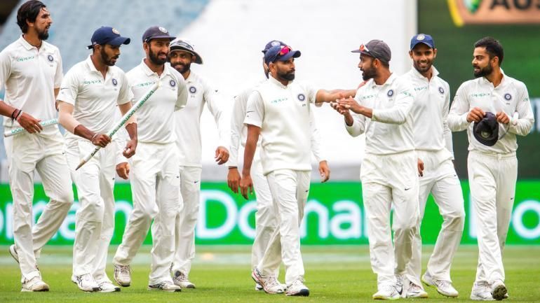 India sit on top of the points table