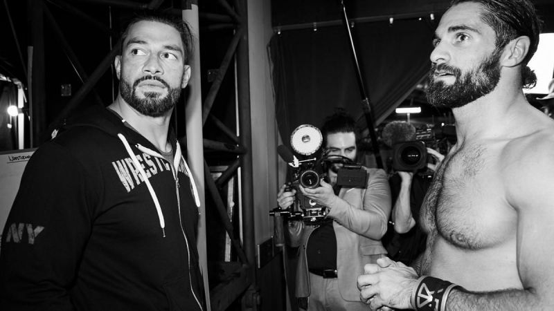 Roman Reigns and Seth Rollins