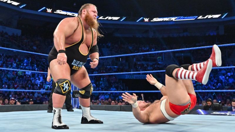 Heavy Machinery once again managed to botch their match on SmackDown Live