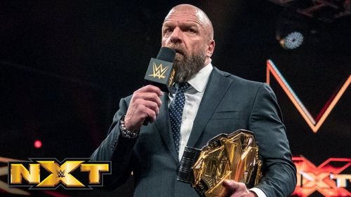 Triple H oversees everything in NXT