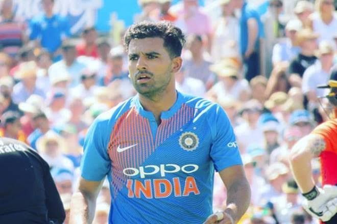 Deepak Chahar has played just one T20I in his career thus far, against England. 