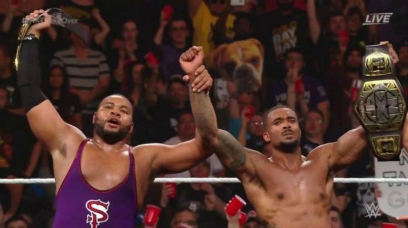 The Street Profits retain the NXT Tag Team Championships in a very entertaining match.