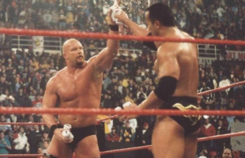 The Rock and Austin