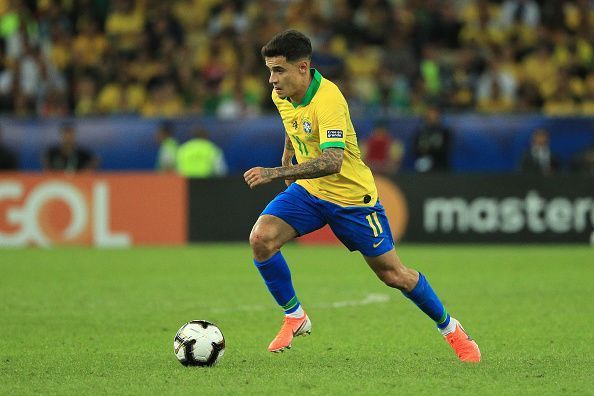 Coutinho showcased his abilities with Brazil at the 2019 Copa America
