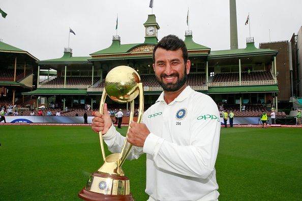 Pujara batted on all 5 days of the Kolkata Test in 2017