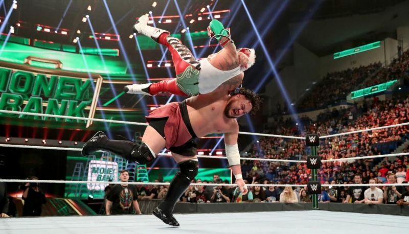 Dominick was present at the 2019 Money in the Bank Pay Per View, where his father Rey Mysterio won the United States Championship.