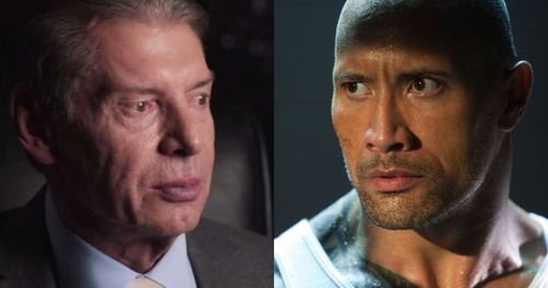 The Rock and Vince McMahon