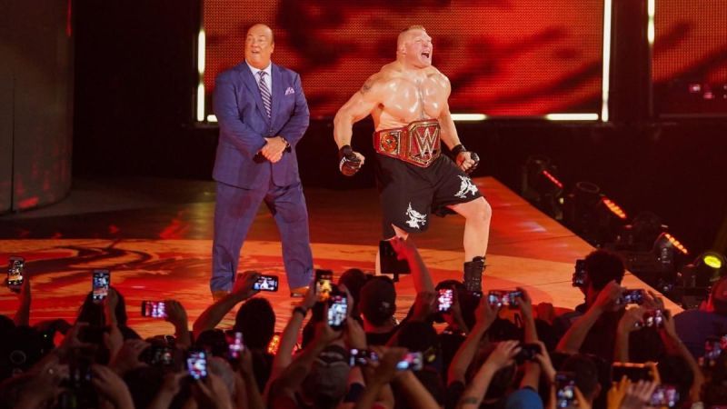 Brock Lesnar and Paul Heyman