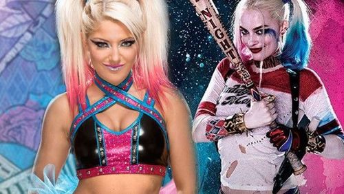 Bliss took inspiration from DC Comics character Harley Quinn when she joined the main roster in 2016.