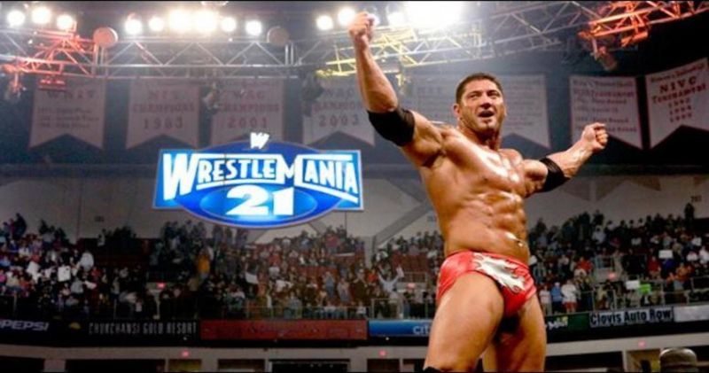 Batista wins the Rumble