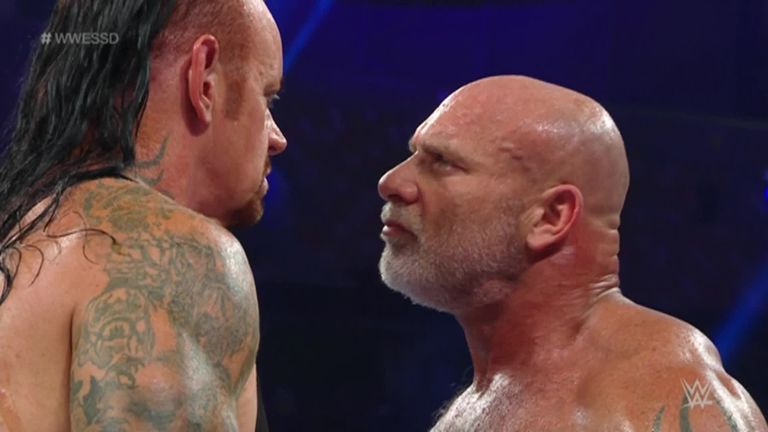 The Undertaker and Goldberg