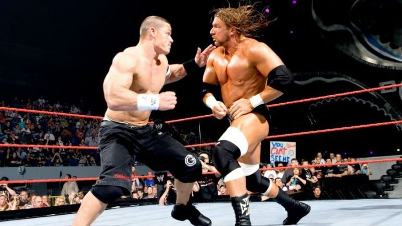 John Cena turned back the challenge of Triple H at WrestleMania 22 and Backlash 2006