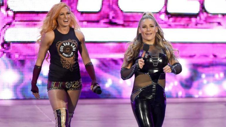 Becky and Natalya