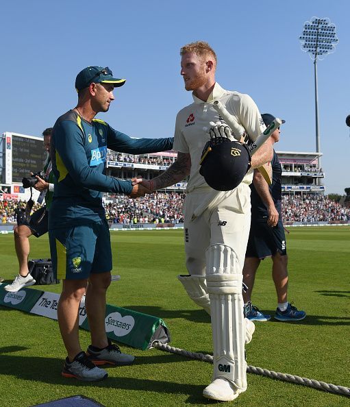 Ben Stokes post his Ashes innings.