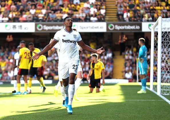 Haller scored twice versus Watford