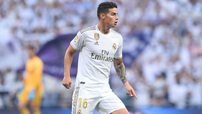 The Colombian is back at Real Madrid after two years on loan at Bayern Munich