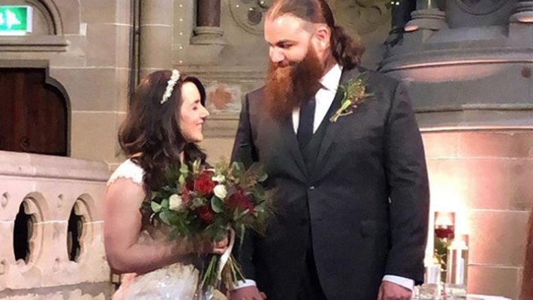 Nikki Cross and Killian Dain finally tied the knot earlier this year