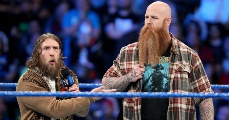 Bryan and Rowan on SmackDown Live