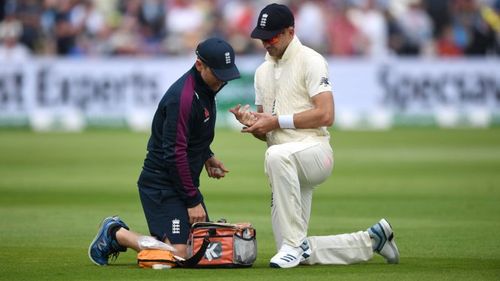 England seamer James Anderson