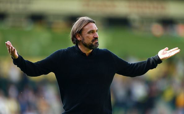 Norwich coach Daniel Farke.