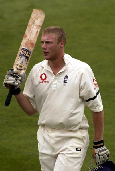 Flintoff batted on all 5 days of the 2006 Mohali Test