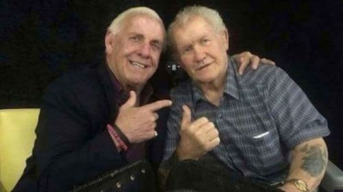 Ric Flair and Harley Race