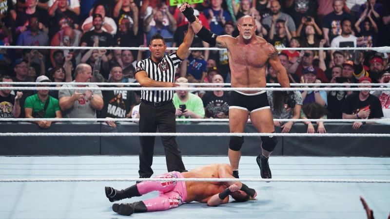 Goldberg destroyed Dolph Ziggler inside 2 minutes