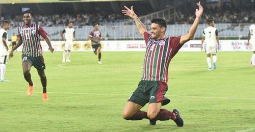 Salva Chamorro scored the first goal for Mohun Bagan on Wednesday.