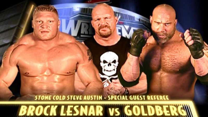 Goldberg vs Lesnar