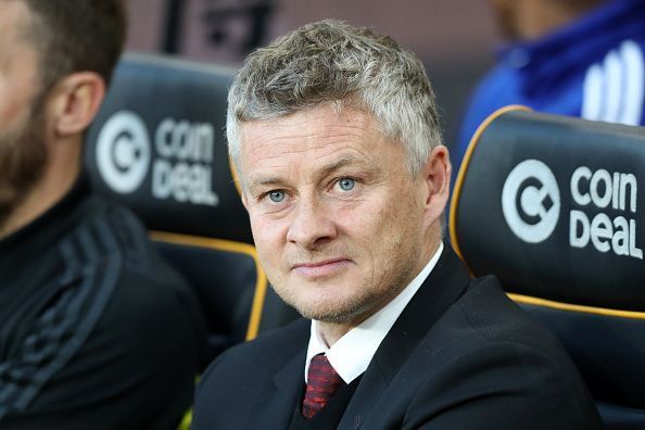 Solskjaer tried to control proceedings by keeping hold of the ball