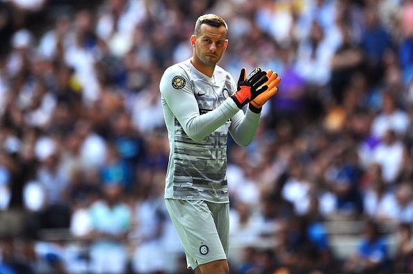 Handanovic is an easy choice in goal for Inter