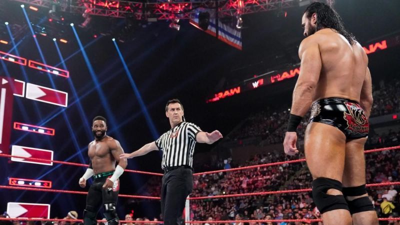 Cedric Alexander and Drew McIntyre