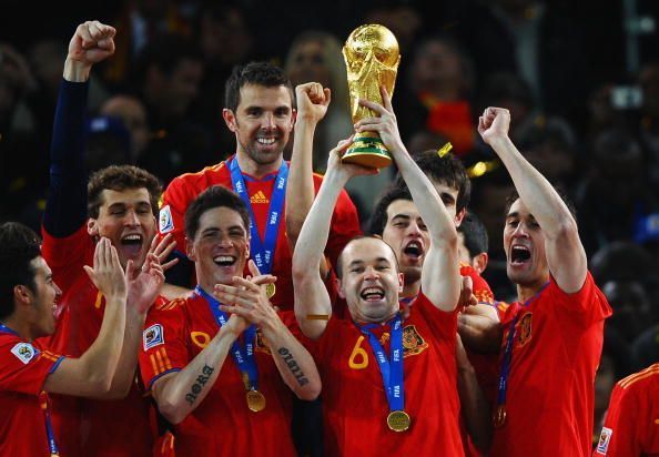 Andres Iniesta won the FIFA World Cup with Spain