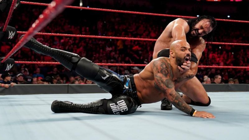 Ricochet managed to pull off the chock of the night against Drew McIntyre