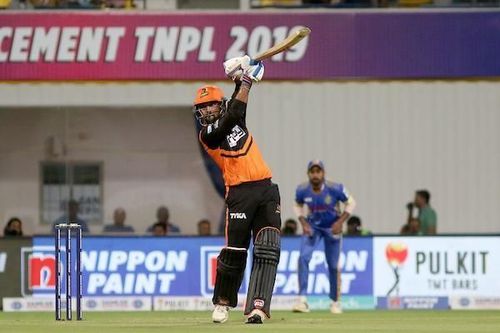 Murali Vijay of Ruby Trichy Warriors scoredÂ 78 runs of 66 balls against Siechem Madurai Panthers in TNPL 2019