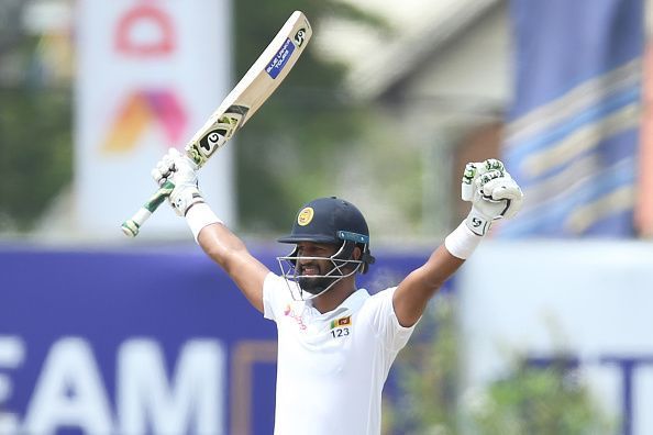 Karunaratne led Sri Lanka to a successful chase in the Galle Test