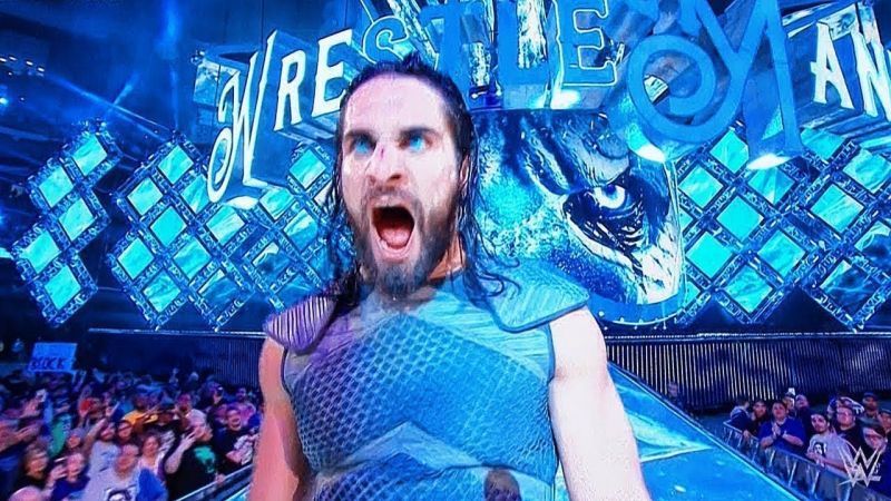 Rollins at WrestleMania 34