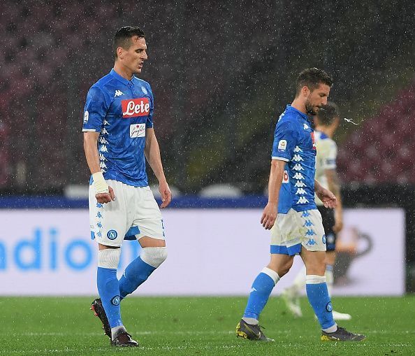 Lozano could provide crosses for Milik (left) and Mertens (right)