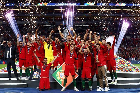 Ronaldo captained Portugal to the UEFA Nations League trophy