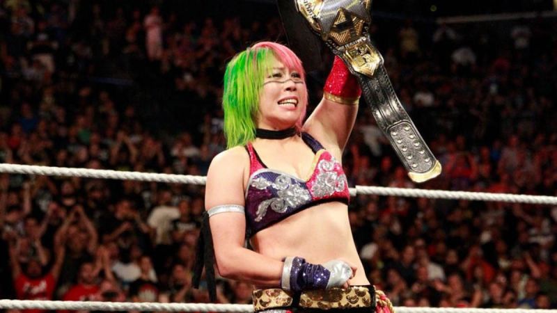Asuka was undefeated during her tenure in NXT