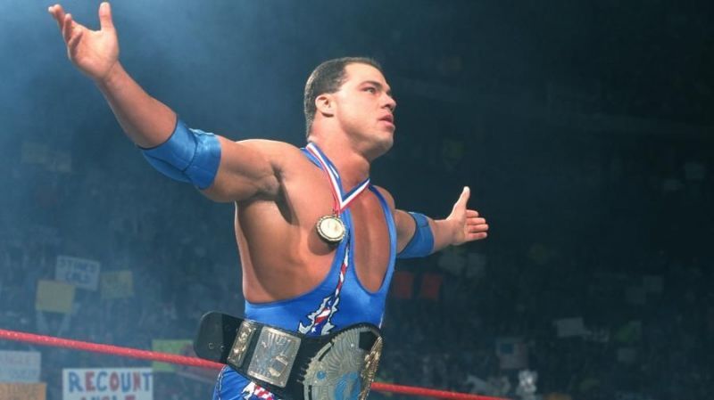 Kurt Angle: Had a meteoric rise in the year 2000