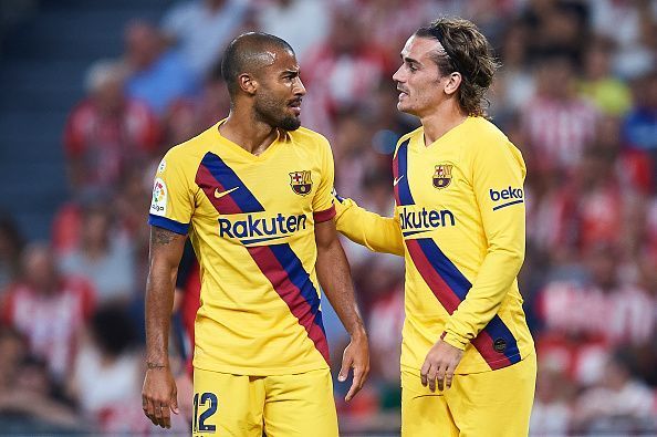 Barcelona seemed genuinely chunky and immobile in build-up