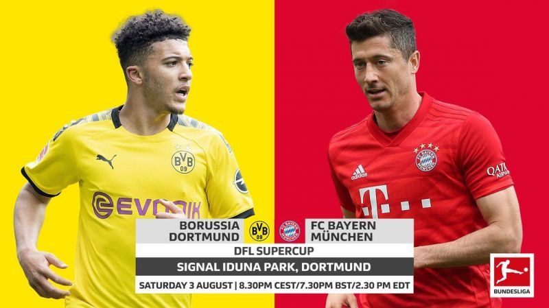2019 DFB-Supercup: Borussia Dortmund vs Bayern Munich