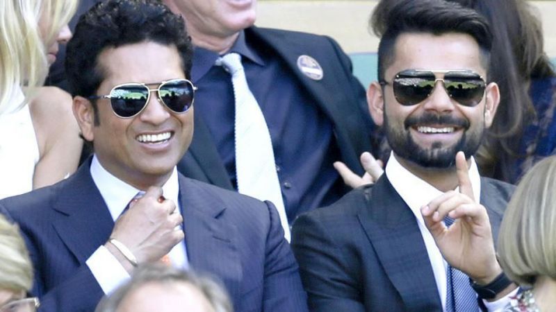 Sachin Tendulkar And Virat Kohli