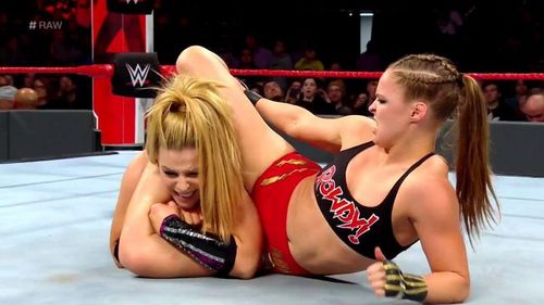 Former WWE RAW Women's Champion Ronda Rousey is regarded as one of the greatest submission artists of all time in MMA