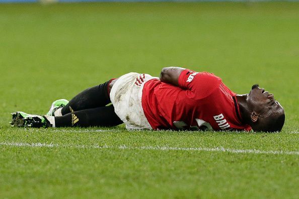 Eric Bailly is out with an injury.